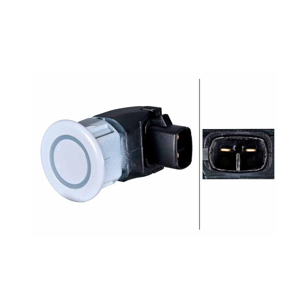 HELLA Sensor, Einparkhilfe 6PX 358 269-321 f&uuml;r TOYOTA, au&szlig;en, beidseitig, hinten