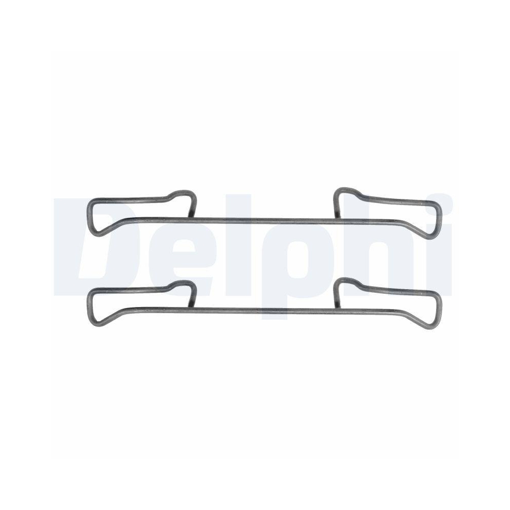 DELPHI LX0155 Zubeh&ouml;rsatz, Scheibenbremsbelag f&uuml;r, Hinterachse, Vorderachse