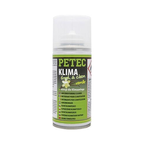PETEC 4x 71470 Klima Fresh & Clean Vanille 75 ml Klimaanlagenreiniger Reiniger