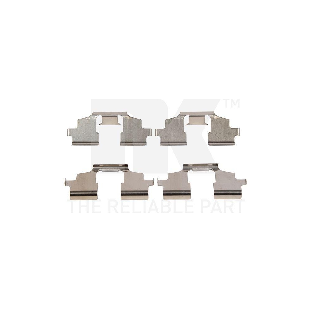 Zubeh&ouml;rsatz, Scheibenbremsbelag NK 7940675 f&uuml;r, Vorderachse