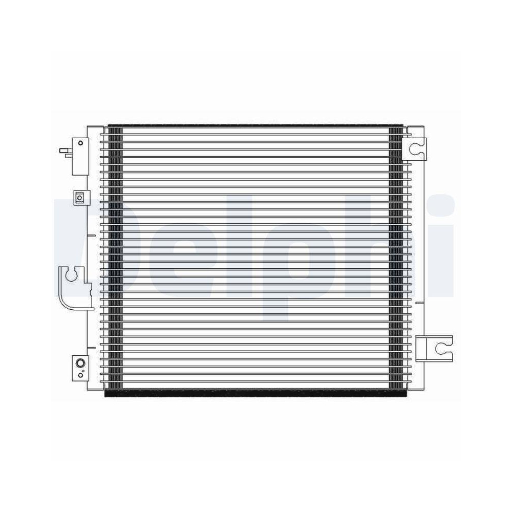 Kondensator, Klimaanlage DELPHI TSP0225599 für HYUNDAI
