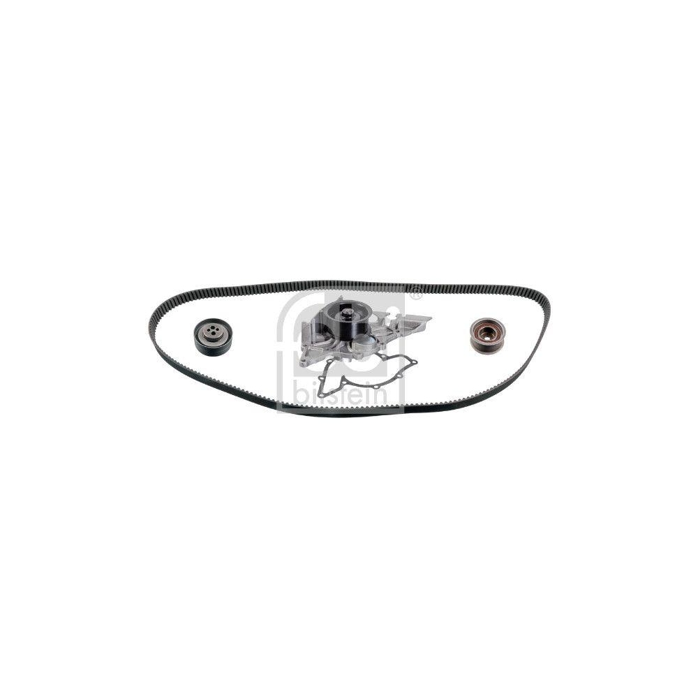 FEBI BILSTEIN Wasserpumpe + Zahnriemensatz 176604 f&uuml;r AUDI