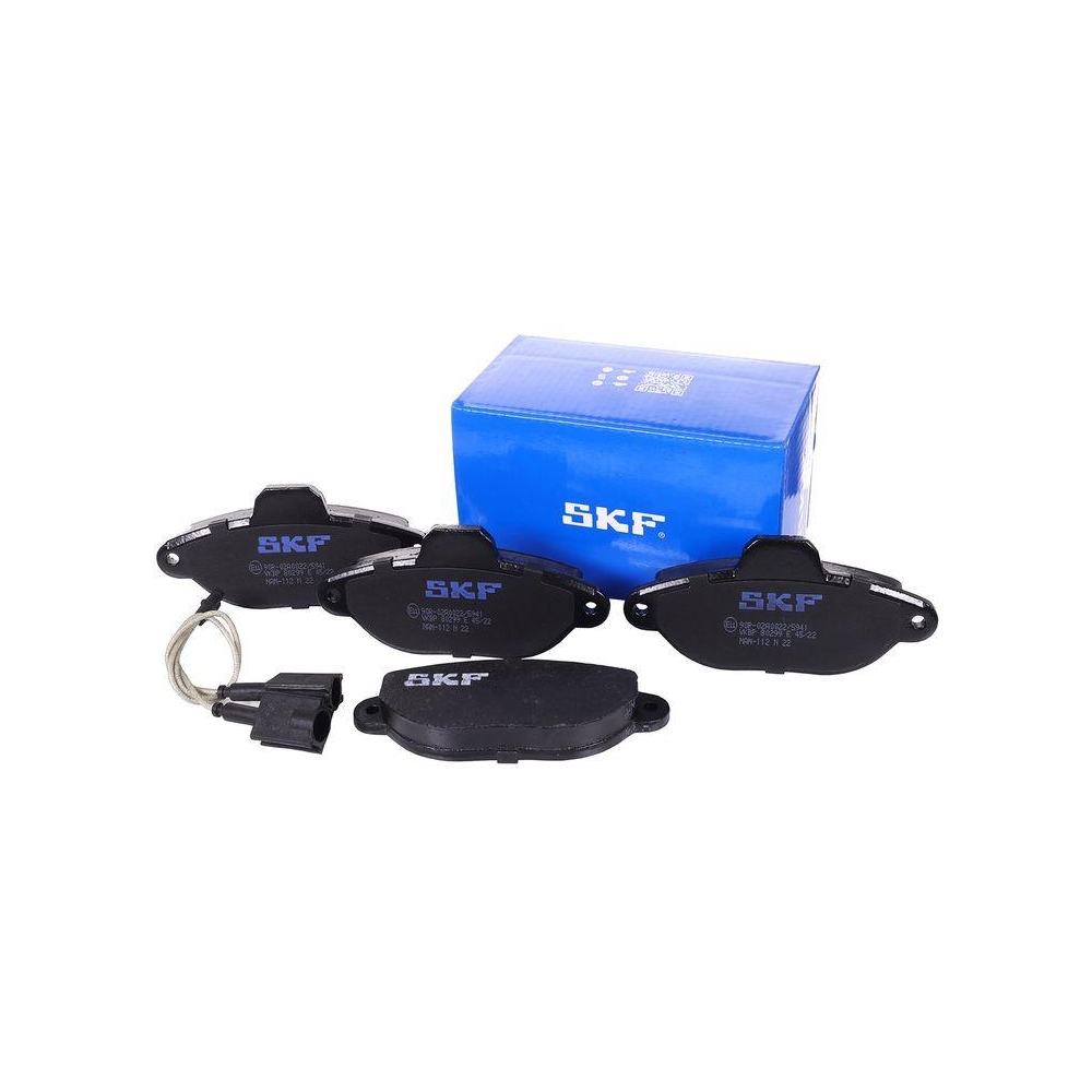 Bremsbelagsatz, Scheibenbremse SKF VKBP 80299 E f&uuml;r FIAT FORD, Vorderachse