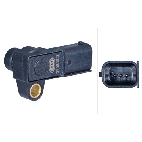HELLA 6PP 358 393-271 Sensor, Ladedruck f&uuml;r LAND ROVER