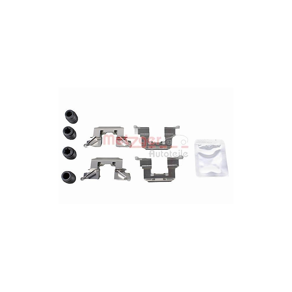 Zubeh&ouml;rsatz, Scheibenbremsbelag METZGER 109-0062 GREENPARTS f&uuml;r, Vorderachse