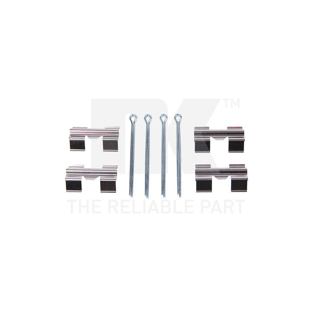 Zubehörsatz, Scheibenbremsbelag NK 7940969 für FORD IVECO ROVER LAND ROVER