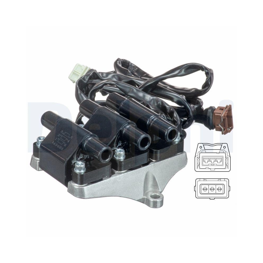 DELPHI GN10695-12B1 Zündspule für AUDI