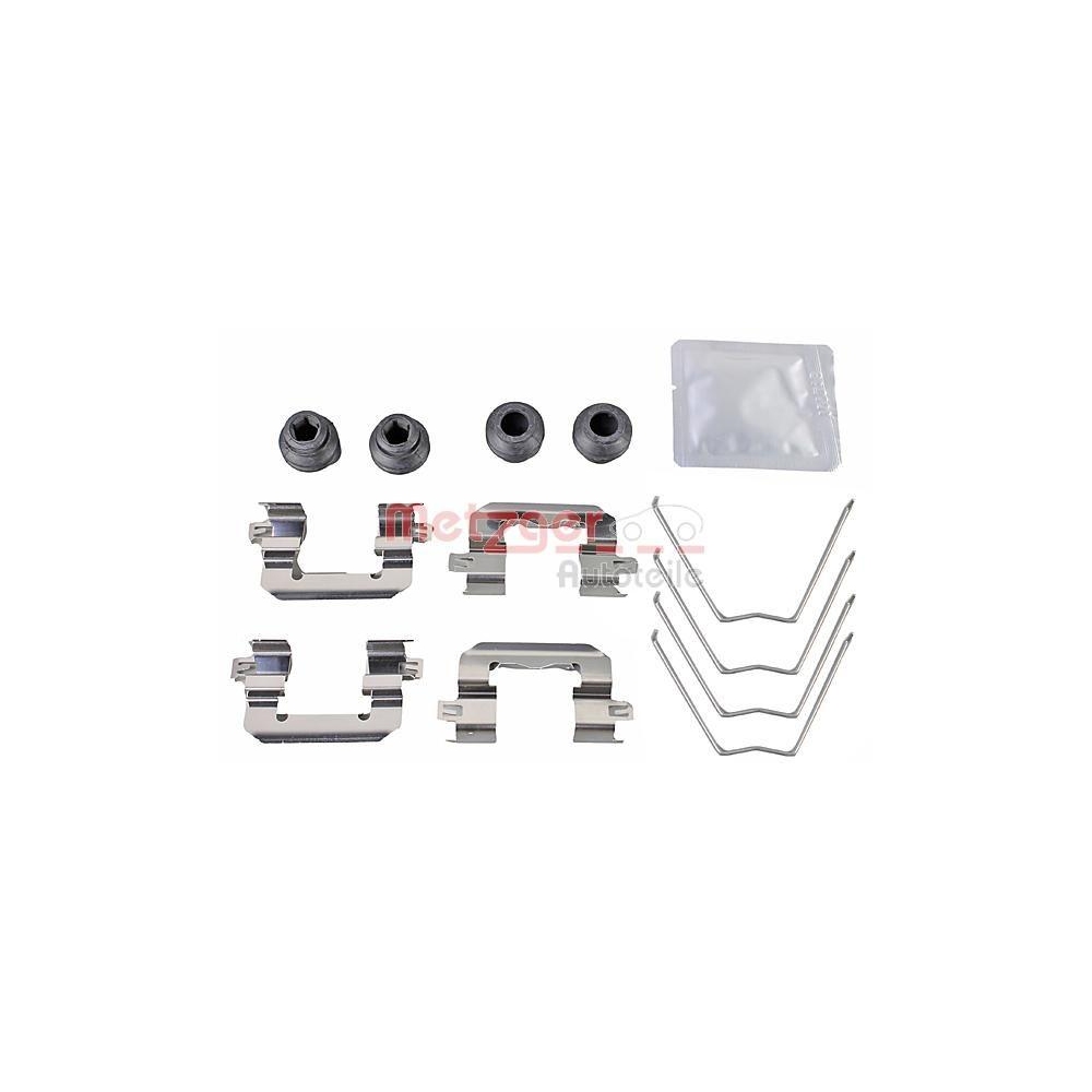 Zubeh&ouml;rsatz, Scheibenbremsbelag METZGER 109-0063 f&uuml;r KIA, Vorderachse