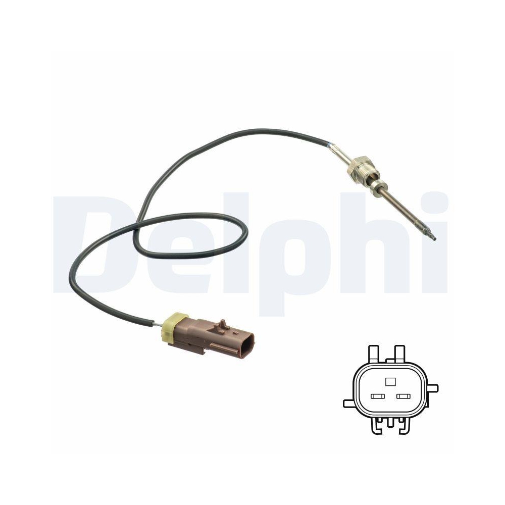 DELPHI TS30268 Sensor, Abgastemperatur f&uuml;r CHRYSLER DODGE JEEP