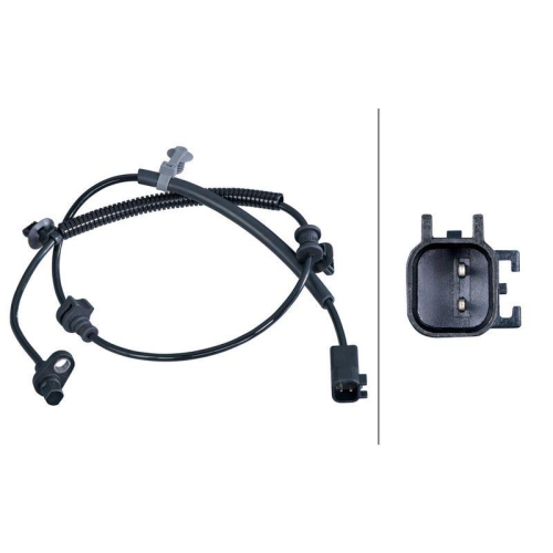 HELLA 6PU 358 417-551 Sensor, Raddrehzahl f&uuml;r FORD FORD USA, Vorderachse