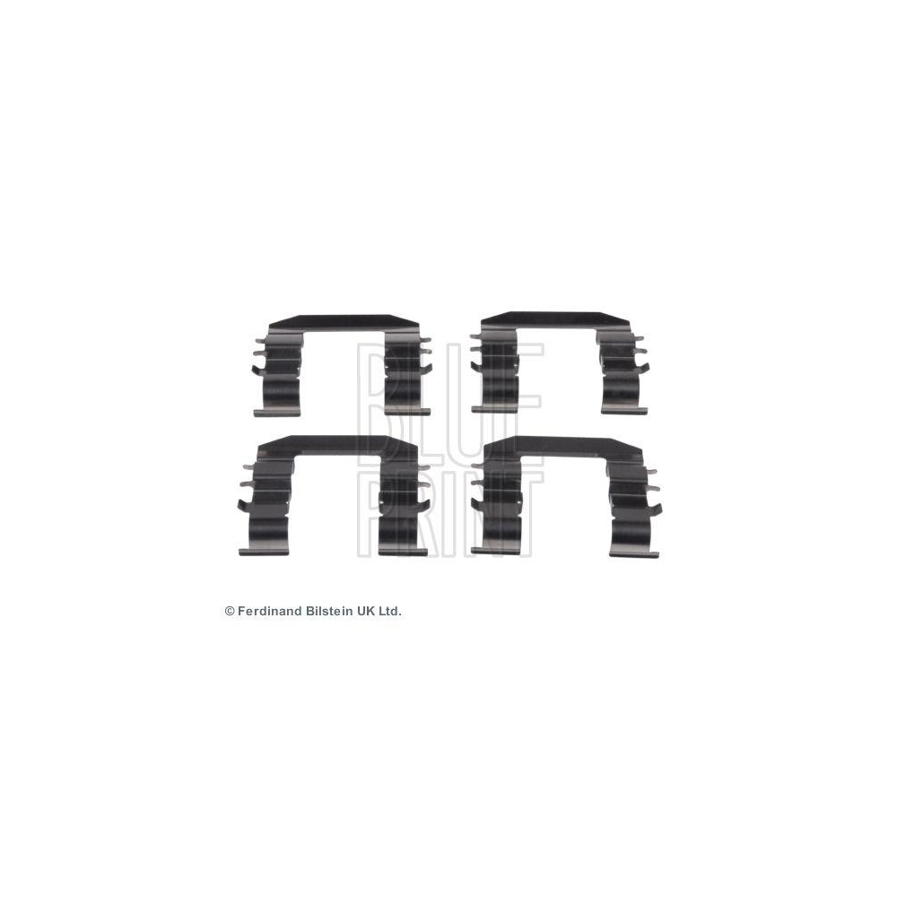 Zubehörsatz, Scheibenbremsbelag BLUE PRINT ADG048607 für, Vorderachse