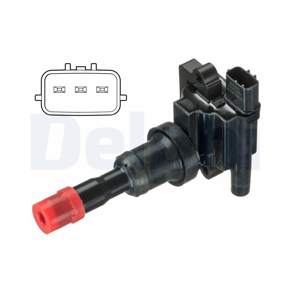 DELPHI GN10792-12B1 Z&uuml;ndspule f&uuml;r MITSUBISHI
