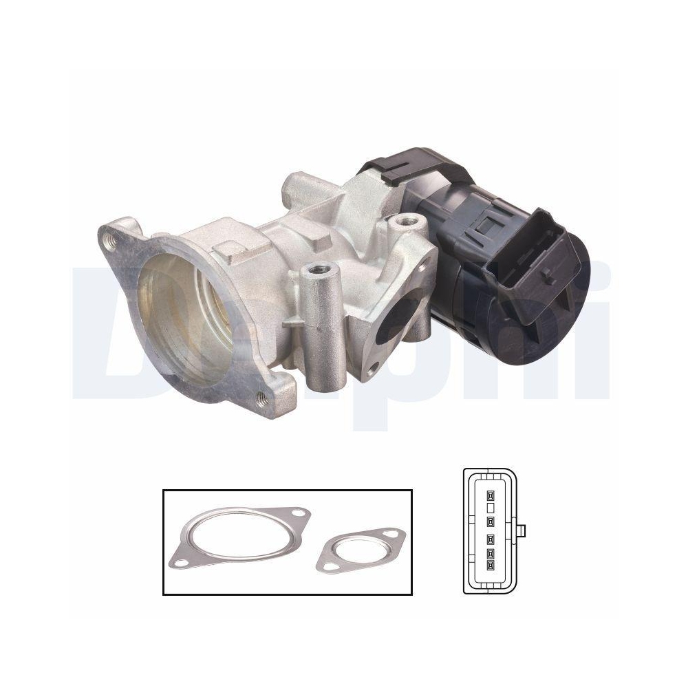 DELPHI EG10591-12B1 AGR-Ventil für ALFA ROMEO FIAT FORD LANCIA