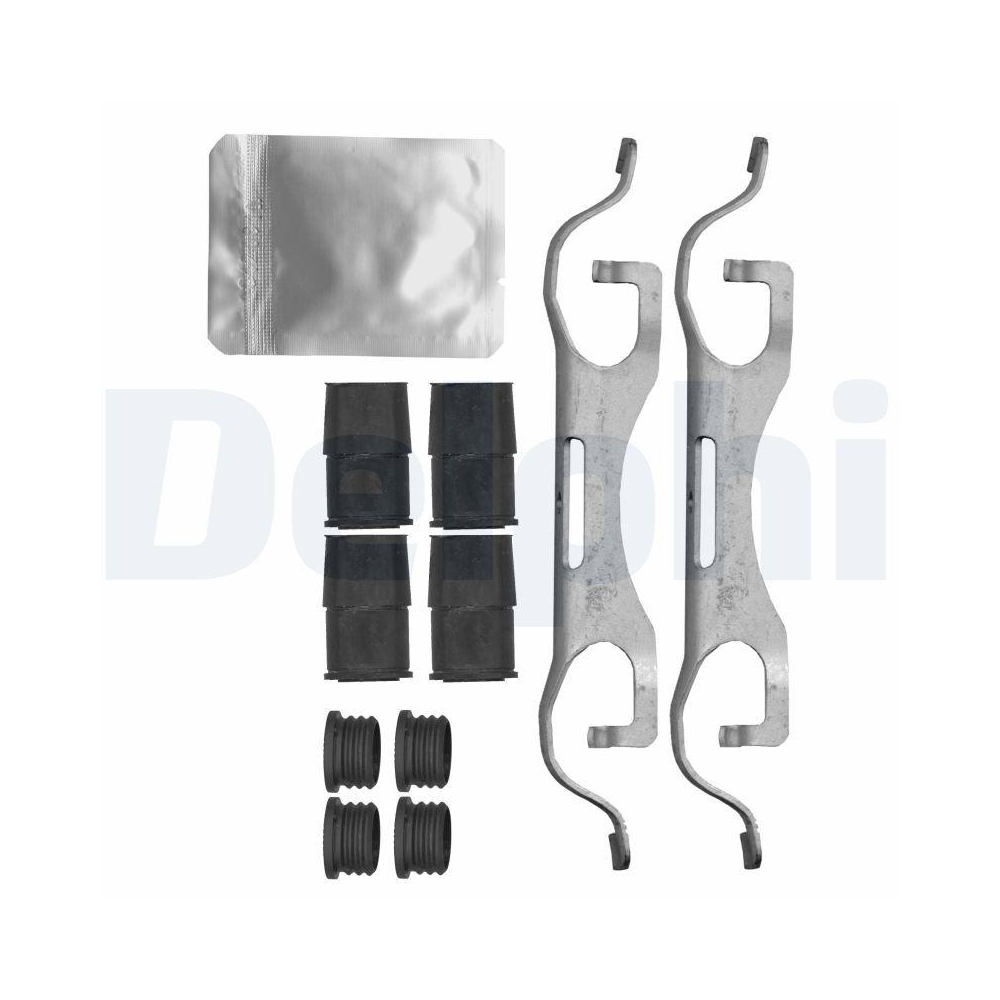 DELPHI LX0638 Zubeh&ouml;rsatz, Scheibenbremsbelag f&uuml;r, f&uuml;r Fahrzeuge ohne Sportpaket