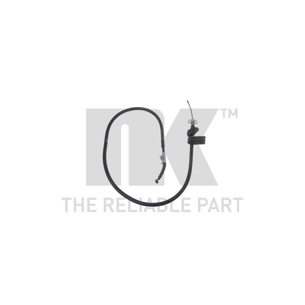 Seilzug, Feststellbremse NK 902291 f&uuml;r NISSAN, hinten rechts, rechts