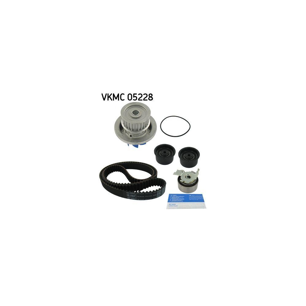 Wasserpumpe + Zahnriemensatz SKF VKMC 05228 f&uuml;r OPEL VAUXHALL CHEVROLET DAEWOO