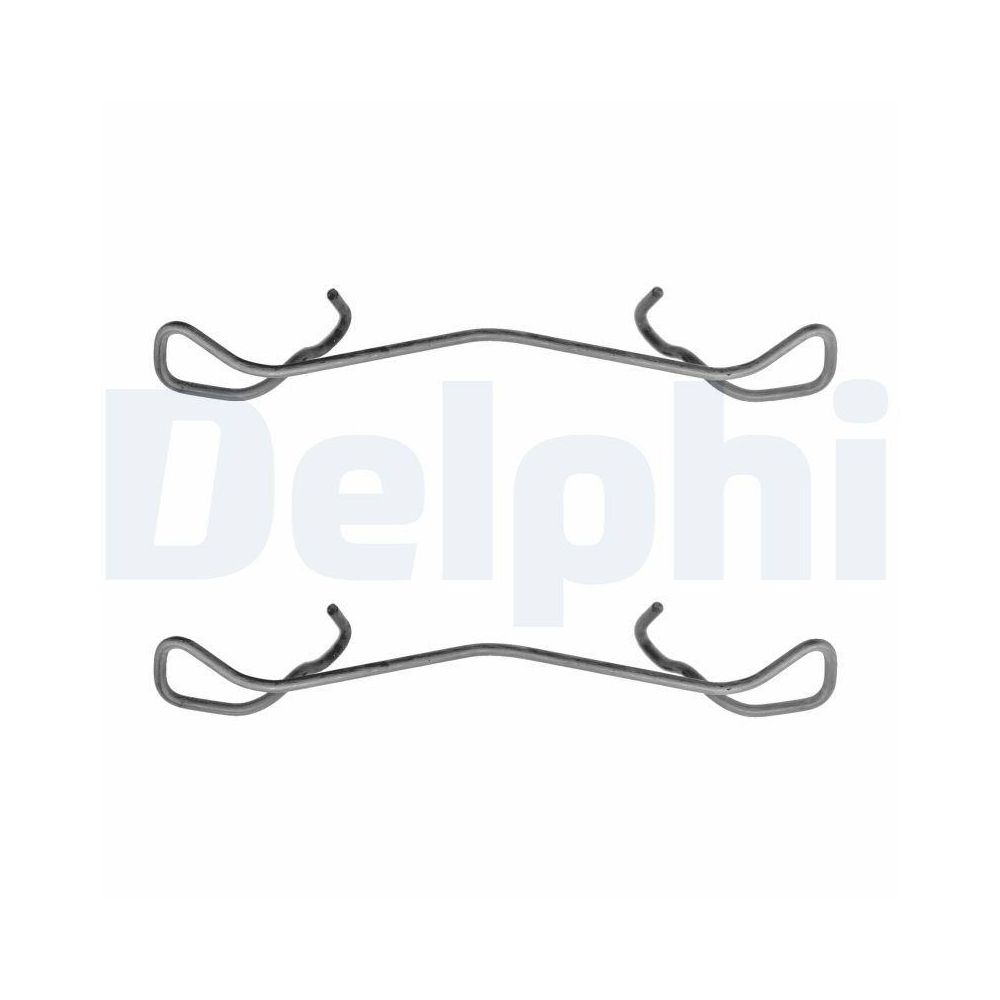 DELPHI LX0169 Zubeh&ouml;rsatz, Scheibenbremsbelag f&uuml;r, Hinterachse, Vorderachse