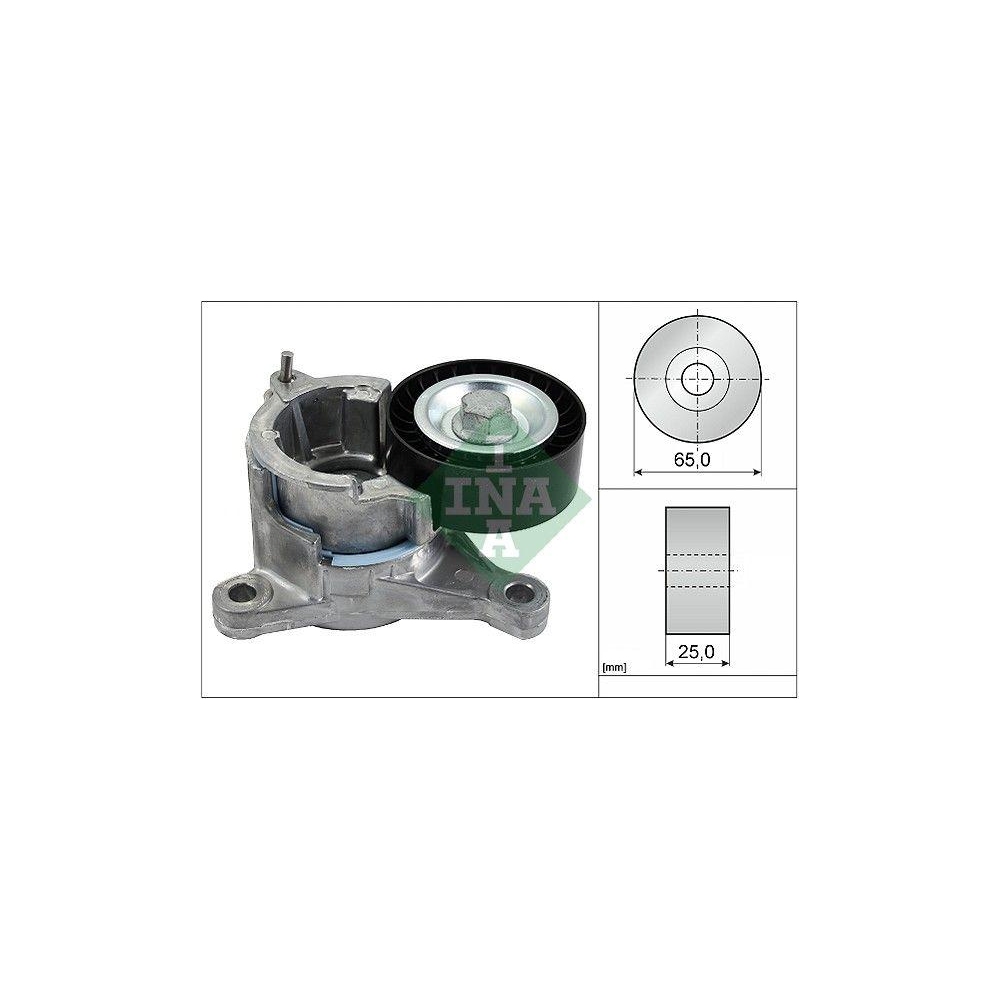 Riemenspanner, Keilrippenriemen Schaeffler INA 534 0022 10 für CITROËN FIAT