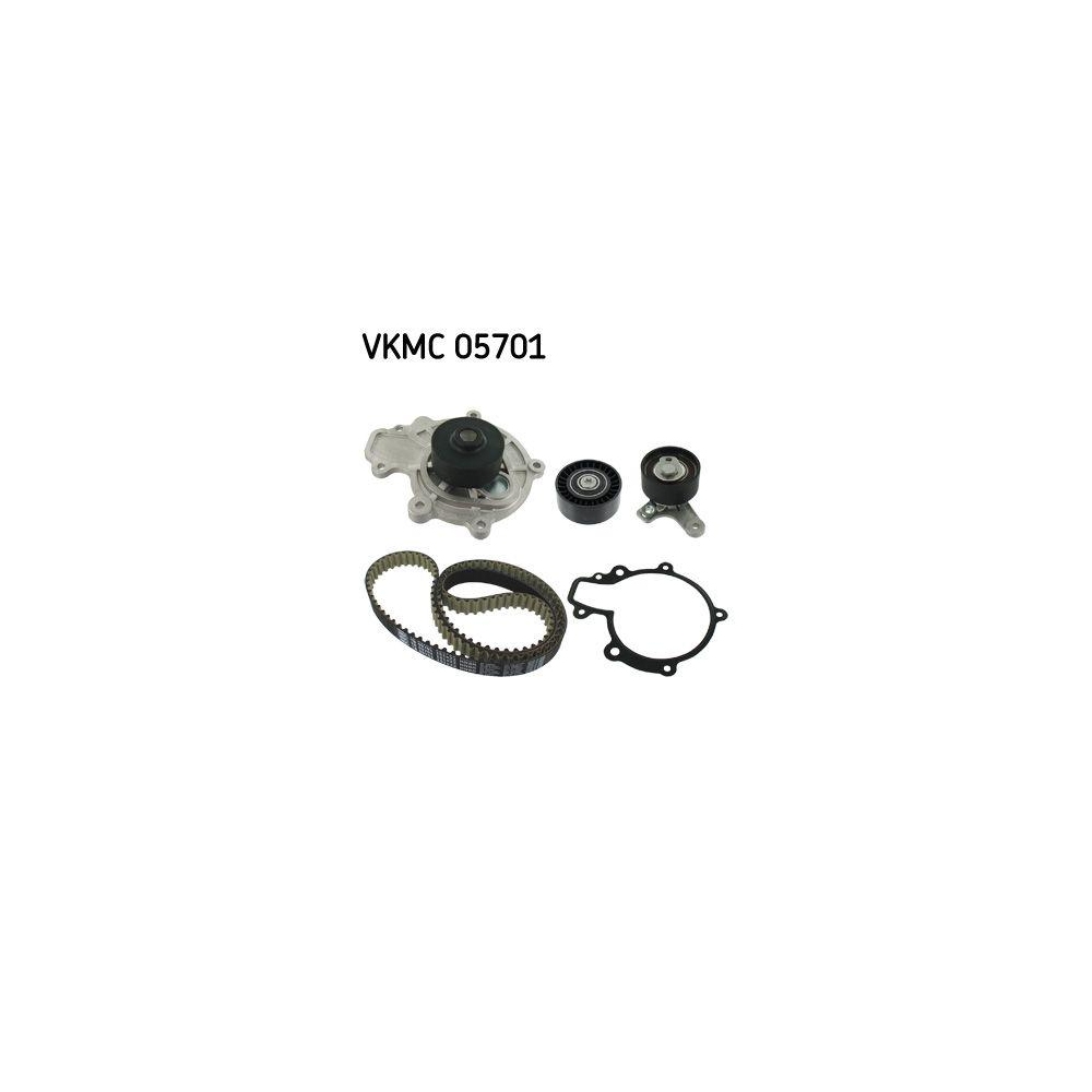Wasserpumpe + Zahnriemensatz SKF VKMC 05701 f&uuml;r OPEL VAUXHALL CHEVROLET
