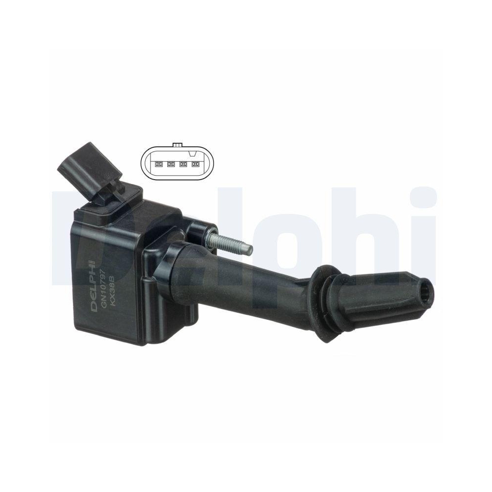 DELPHI GN10797-12B1 Z&uuml;ndspule f&uuml;r MG OPEL VAUXHALL