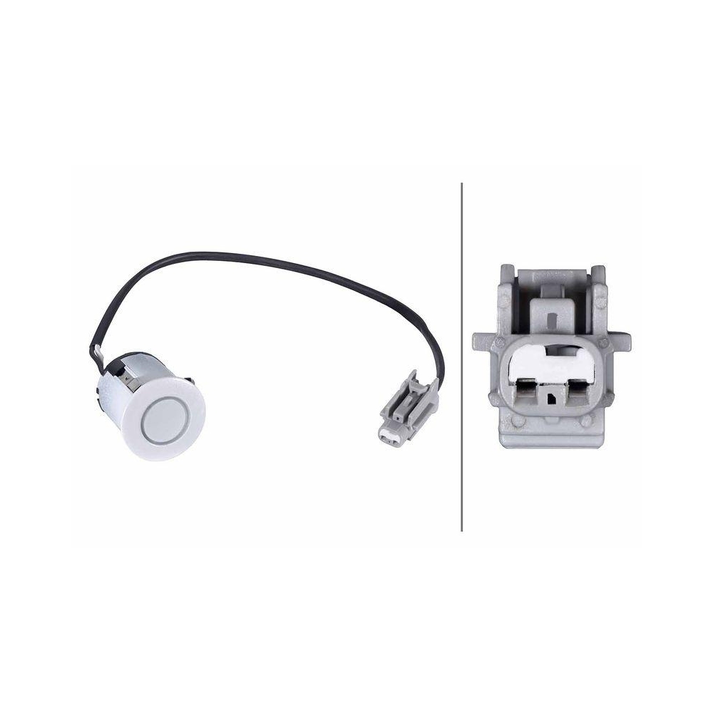 HELLA Sensor, Einparkhilfe 6PX 358 269-461 f&uuml;r NISSAN, hinten, vorne