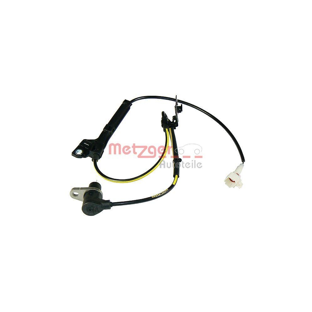 Sensor, Raddrehzahl METZGER 0900389 f&uuml;r TOYOTA, Vorderachse rechts