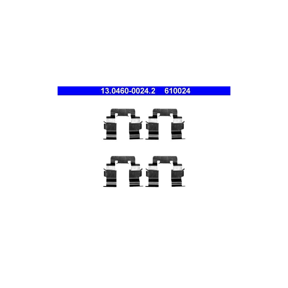Zubeh&ouml;rsatz, Scheibenbremsbelag ATE 13.0460-0024.2 f&uuml;r, Vorderachse