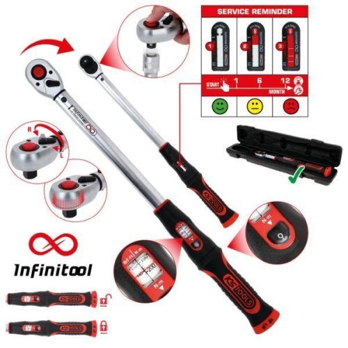 KS TOOLS Drehmomentschl&uuml;ssel 516.9012