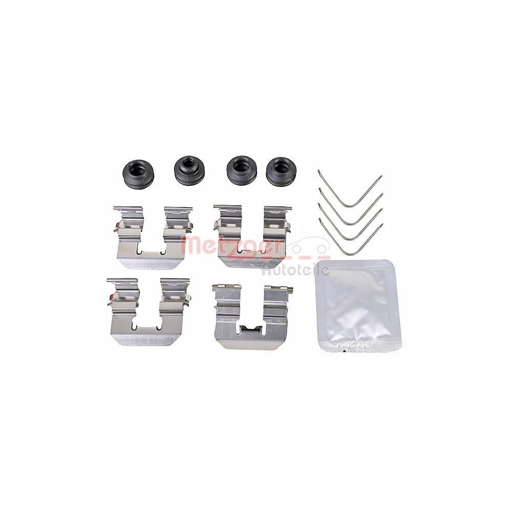 Zubeh&ouml;rsatz, Scheibenbremsbelag METZGER 109-0068 f&uuml;r HYUNDAI, Hinterachse