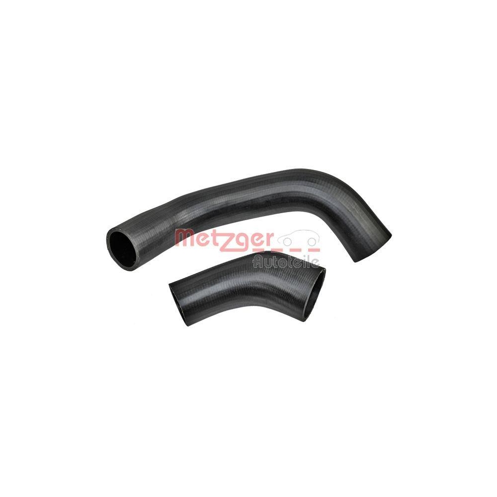 Ladeluftschlauch METZGER 2400370 f&uuml;r FORD VOLVO, Ladeluftk&uuml;hler, links