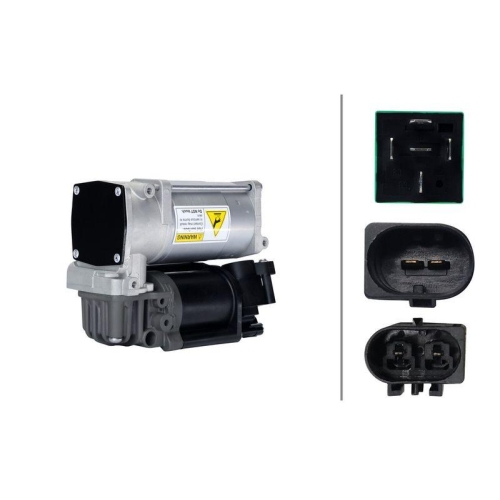 HELLA 8TG 358 256-131 Kompressor, Druckluftanlage f&uuml;r BMW