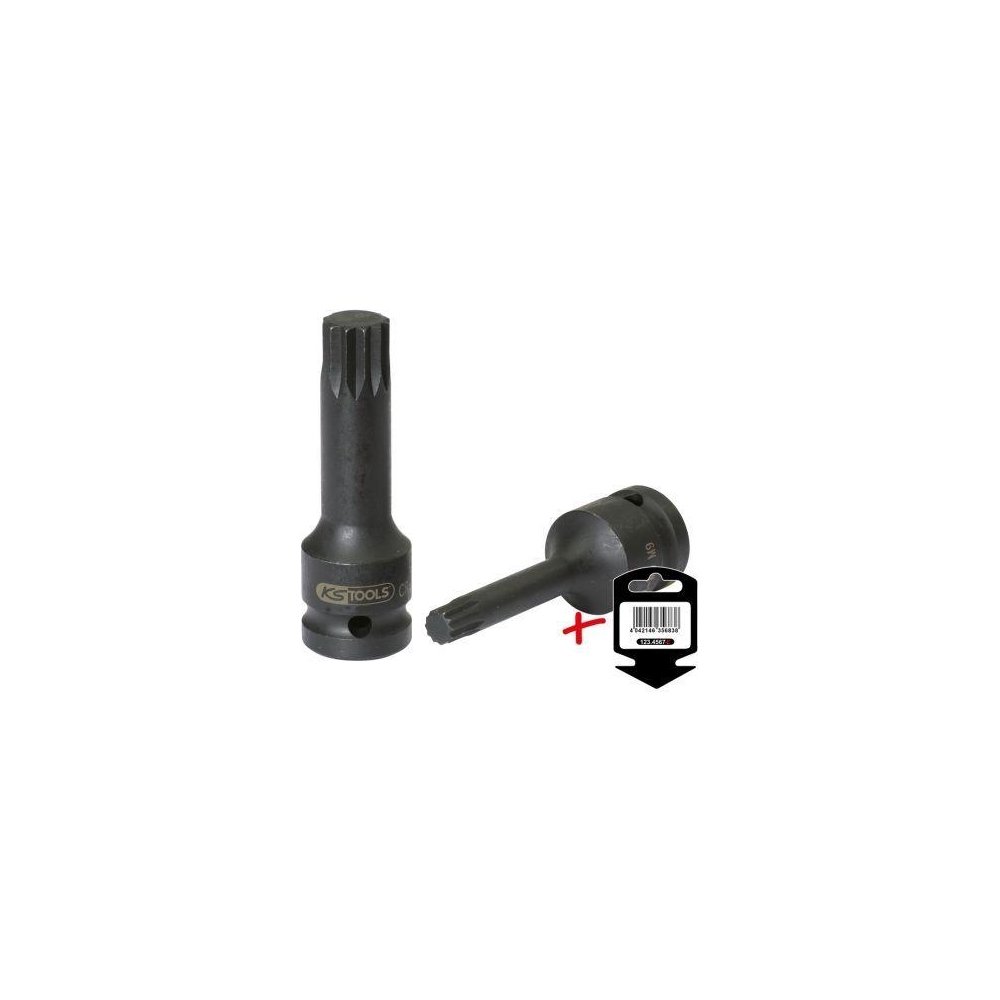 Kraft-Stecknuss KS TOOLS 911.0946-E f&uuml;r