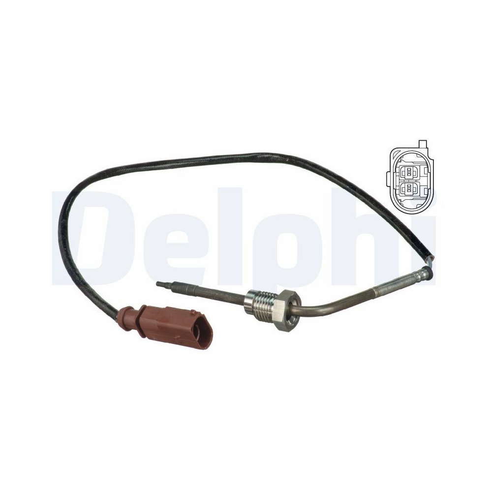 DELPHI TS30086 Sensor, Abgastemperatur f&uuml;r AUDI SEAT SKODA VW VAG HITACHI