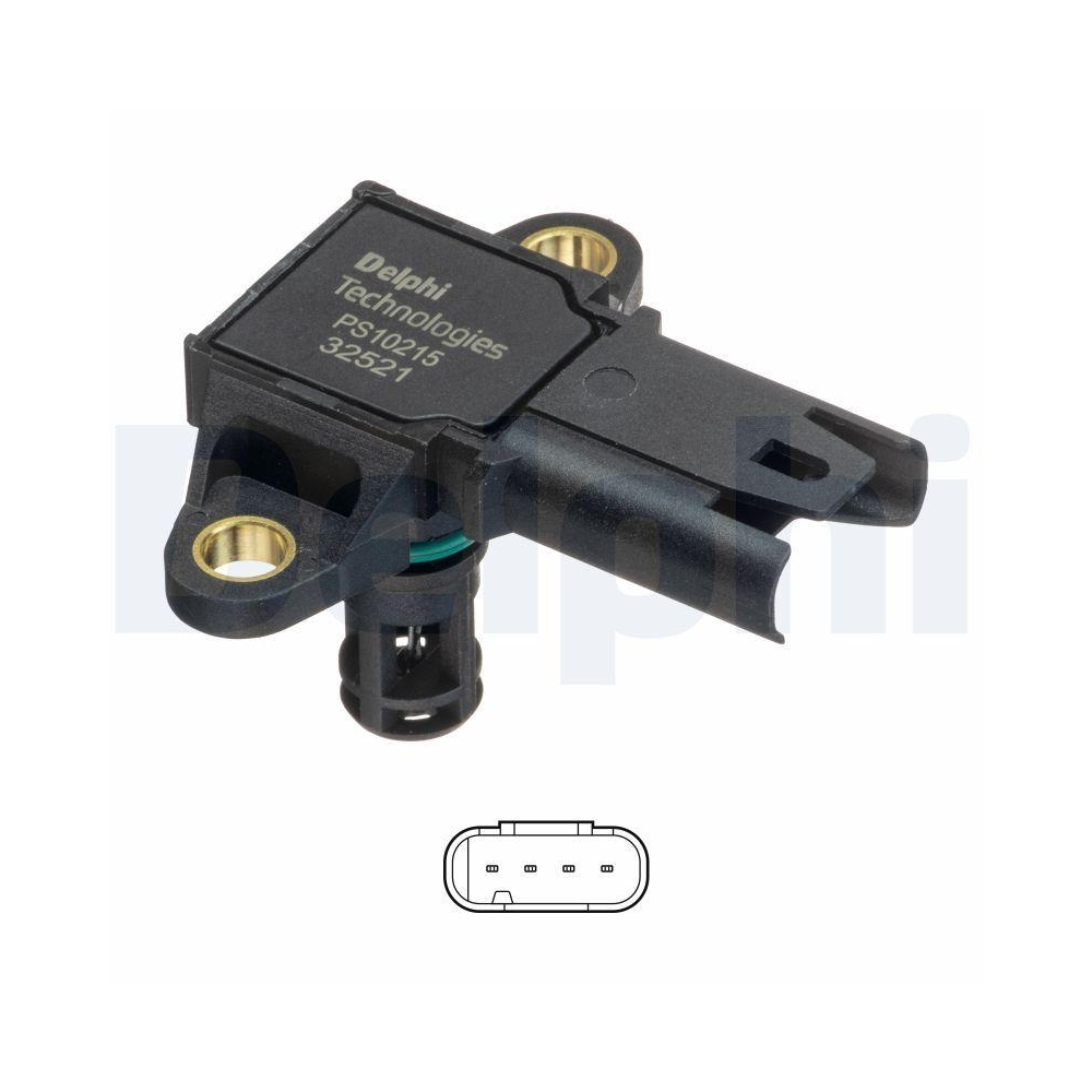 DELPHI PS10215 Sensor, Ladedruck f&uuml;r BMW