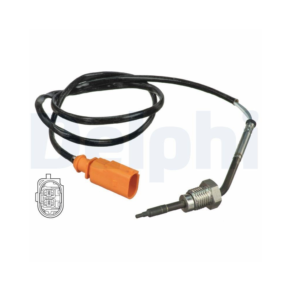 DELPHI TS30087 Sensor, Abgastemperatur f&uuml;r AUDI SEAT SKODA VW VAG