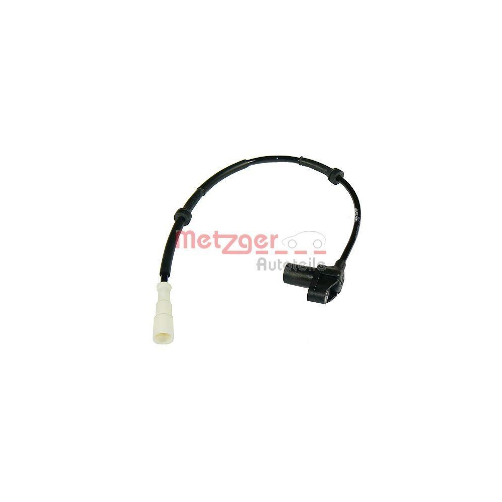 Sensor, Raddrehzahl METZGER 0900401 ORIGINAL ERSATZTEIL f&uuml;r RENAULT, Vorderachse