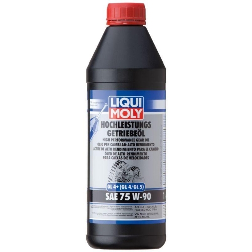 3x Getriebe&ouml;l LIQUI MOLY 4434 Hochleistungs-Getriebe&ouml;l (GL4+) SAE 75W-90 f&uuml;r OPEL
