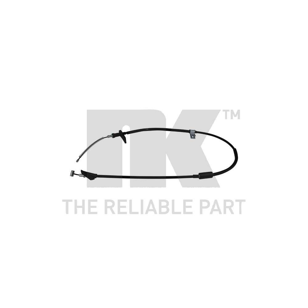 Seilzug, Feststellbremse NK 9036129 f&uuml;r OPEL SUZUKI VAUXHALL, links