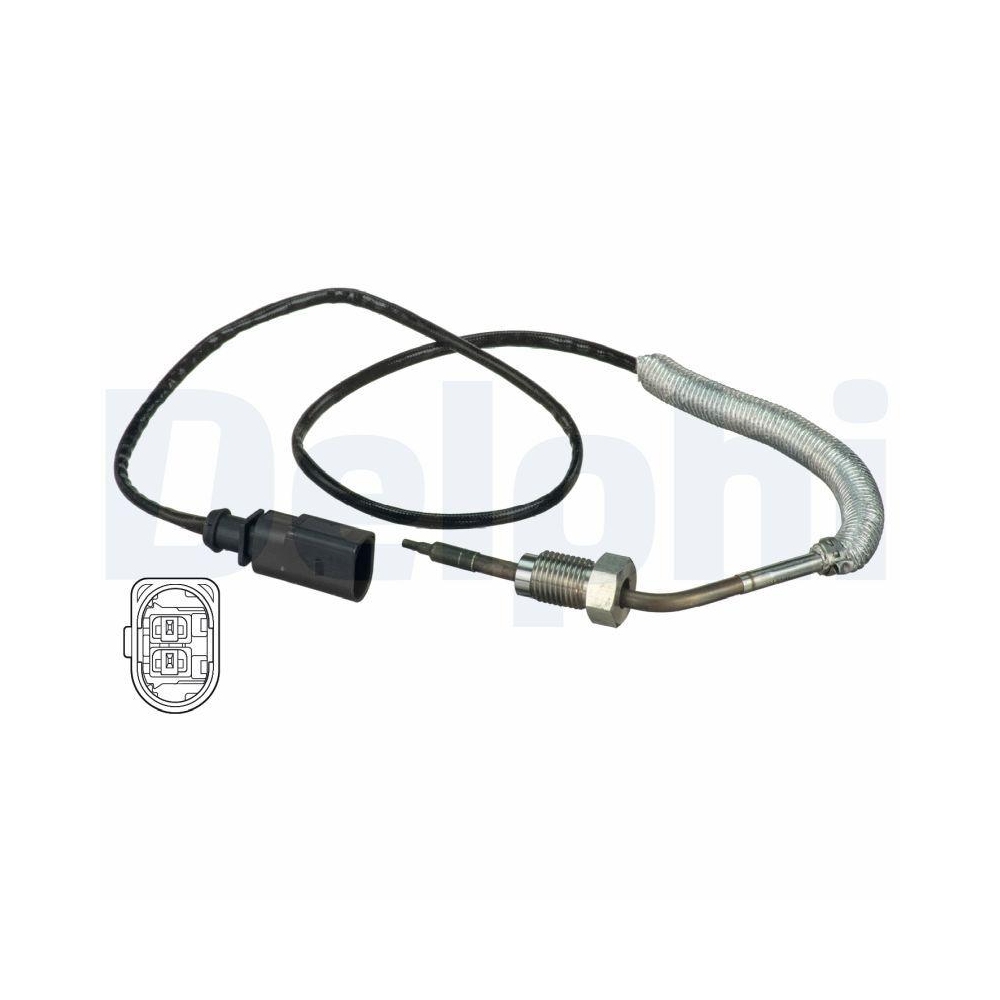 DELPHI TS30089 Sensor, Abgastemperatur f&uuml;r AUDI SEAT SKODA VW VAG