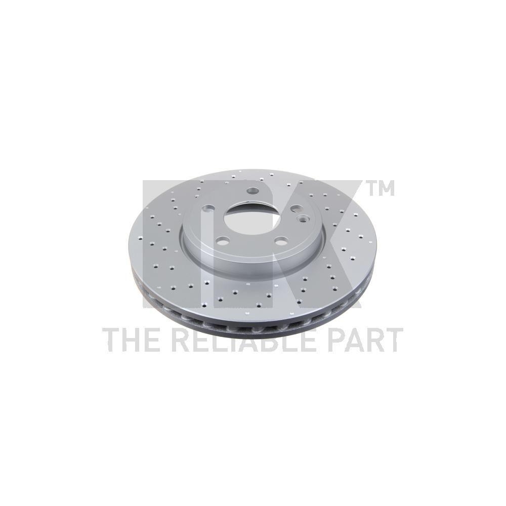NK 3133116 2 St&uuml;ck Bremsscheiben f&uuml;r MERCEDES-BENZ, Vorderachse