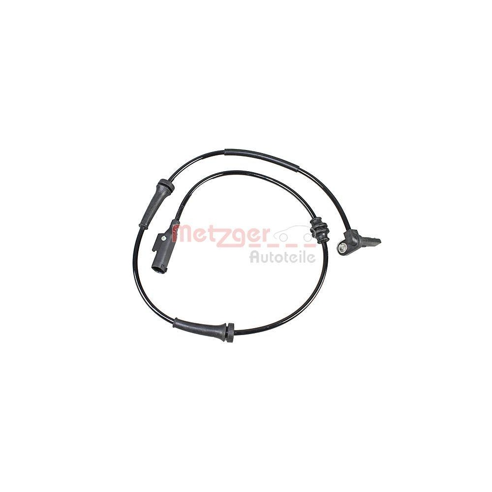 Sensor, Raddrehzahl METZGER 09001096 f&uuml;r CITRO&Euml;N/PEUGEOT, Vorderachse links