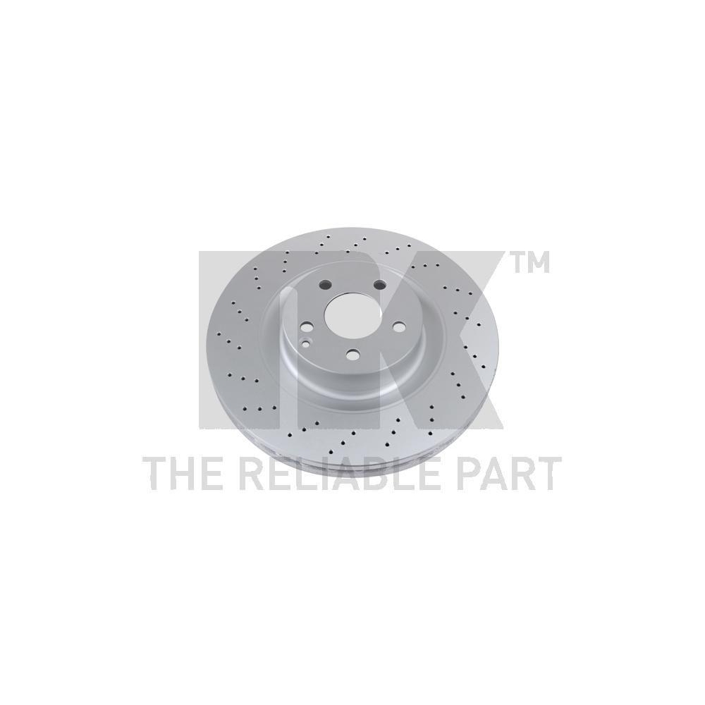 Bremsscheibe NK 3133118 für MERCEDES-BENZ, Vorderachse