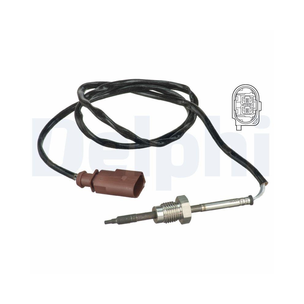 DELPHI TS30090 Sensor, Abgastemperatur f&uuml;r AUDI SEAT SKODA VW VAG HITACHI