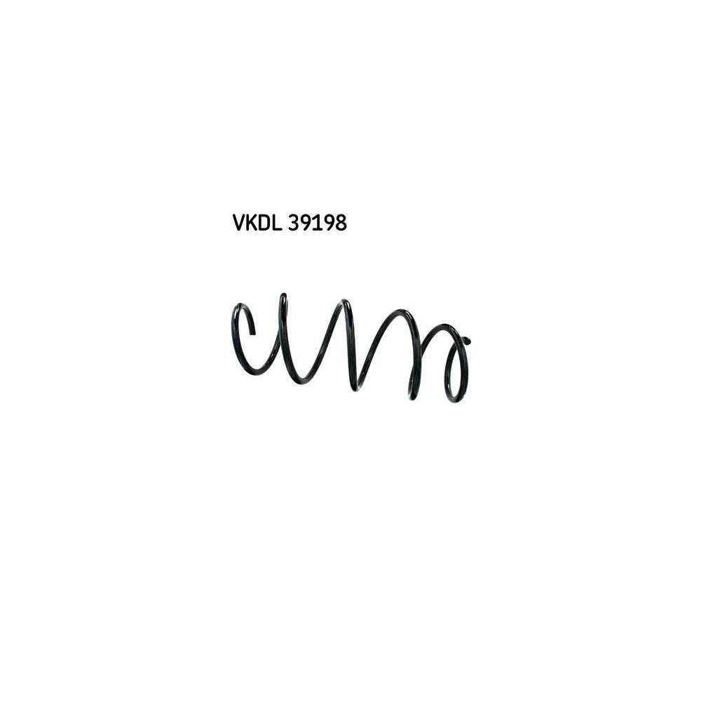 Fahrwerksfeder SKF VKDL 39198 f&uuml;r MERCEDES-BENZ, Vorderachse