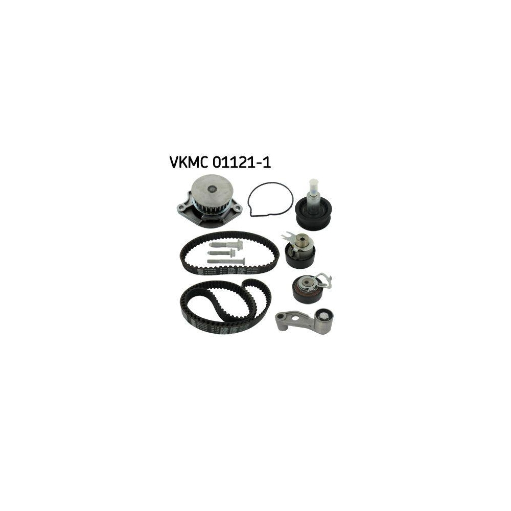 Wasserpumpe + Zahnriemensatz SKF VKMC 01121-1 f&uuml;r AUDI SEAT SKODA VW VW (SVW)