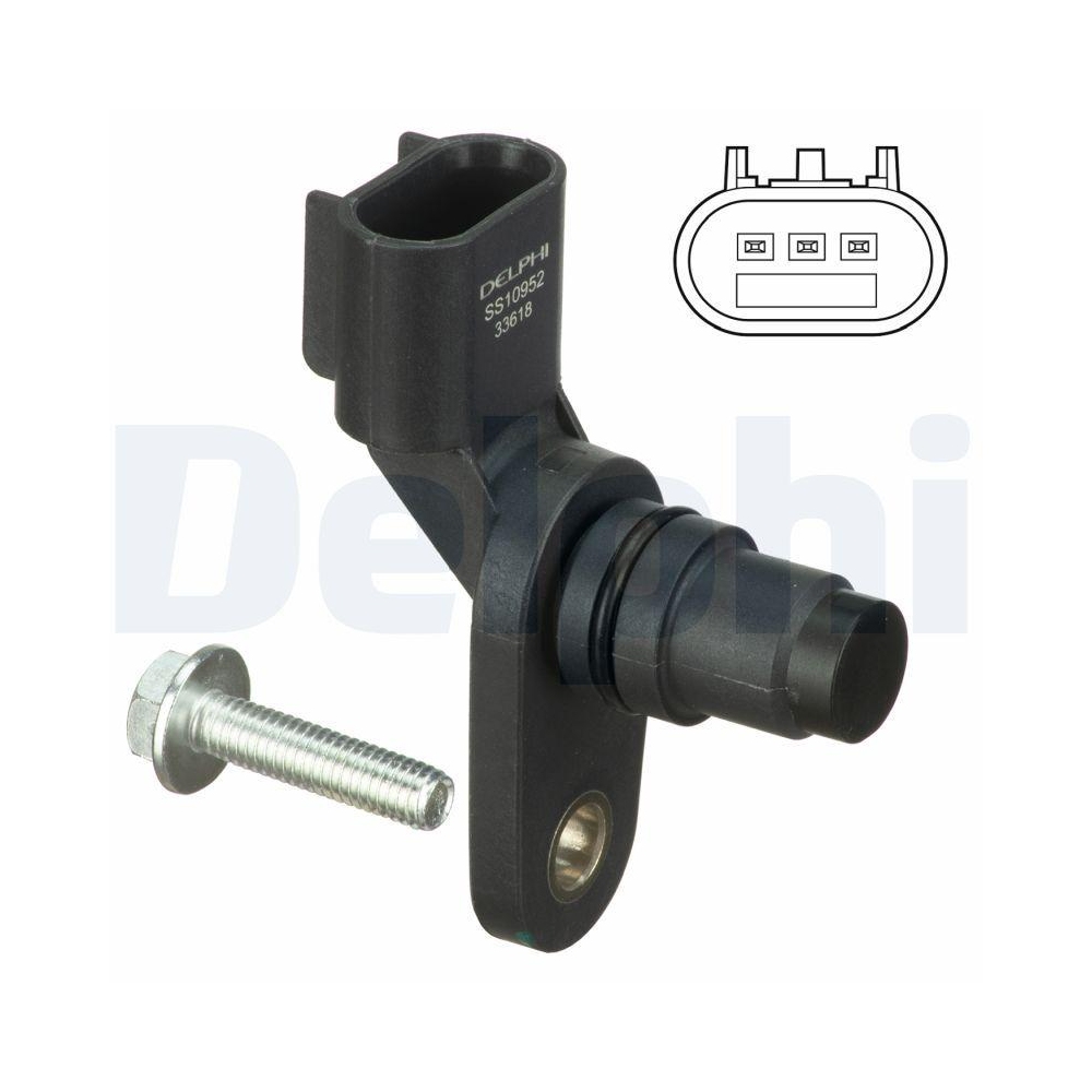 DELPHI SS10952 Sensor, Nockenwellenposition f&uuml;r OPEL SAAB VAUXHALL CHEVROLET