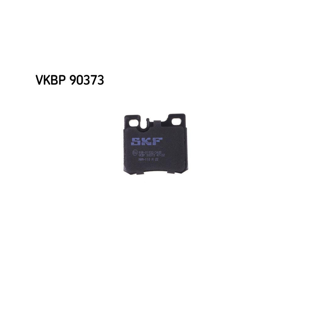 Bremsbelagsatz, Scheibenbremse SKF VKBP 90373 f&uuml;r MERCEDES-BENZ, Hinterachse