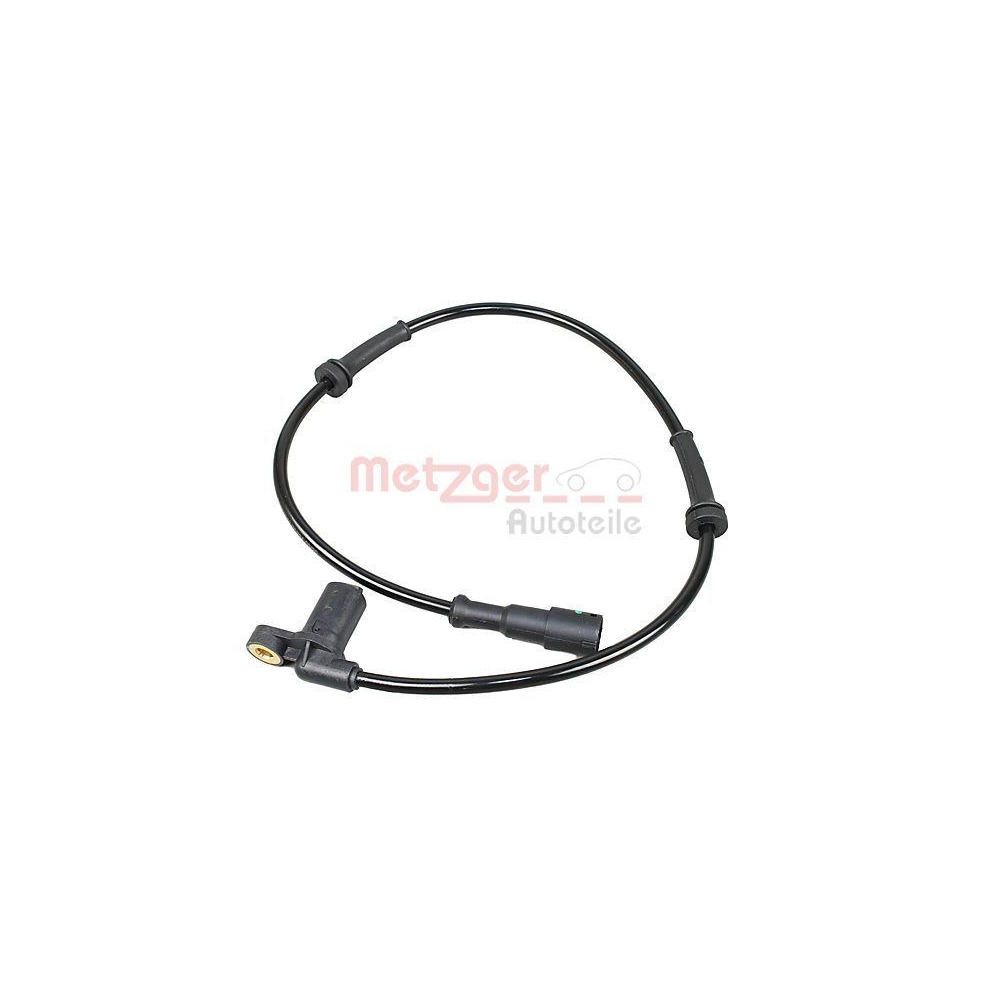 Sensor, Raddrehzahl METZGER 09001099 f&uuml;r RENAULT, Vorderachse links