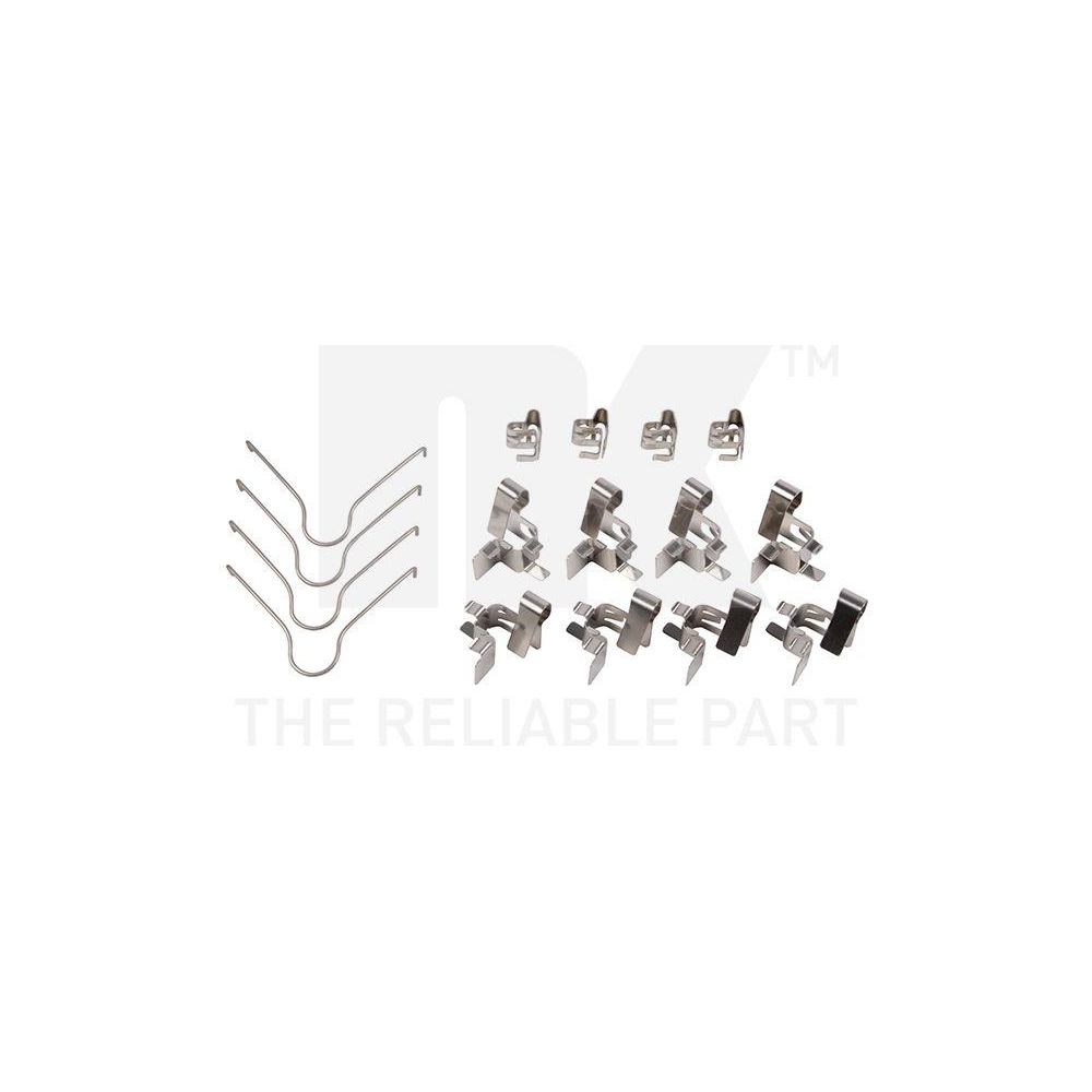 Zubeh&ouml;rsatz, Scheibenbremsbelag NK 7945030 f&uuml;r, Hinterachse, Vorderachse