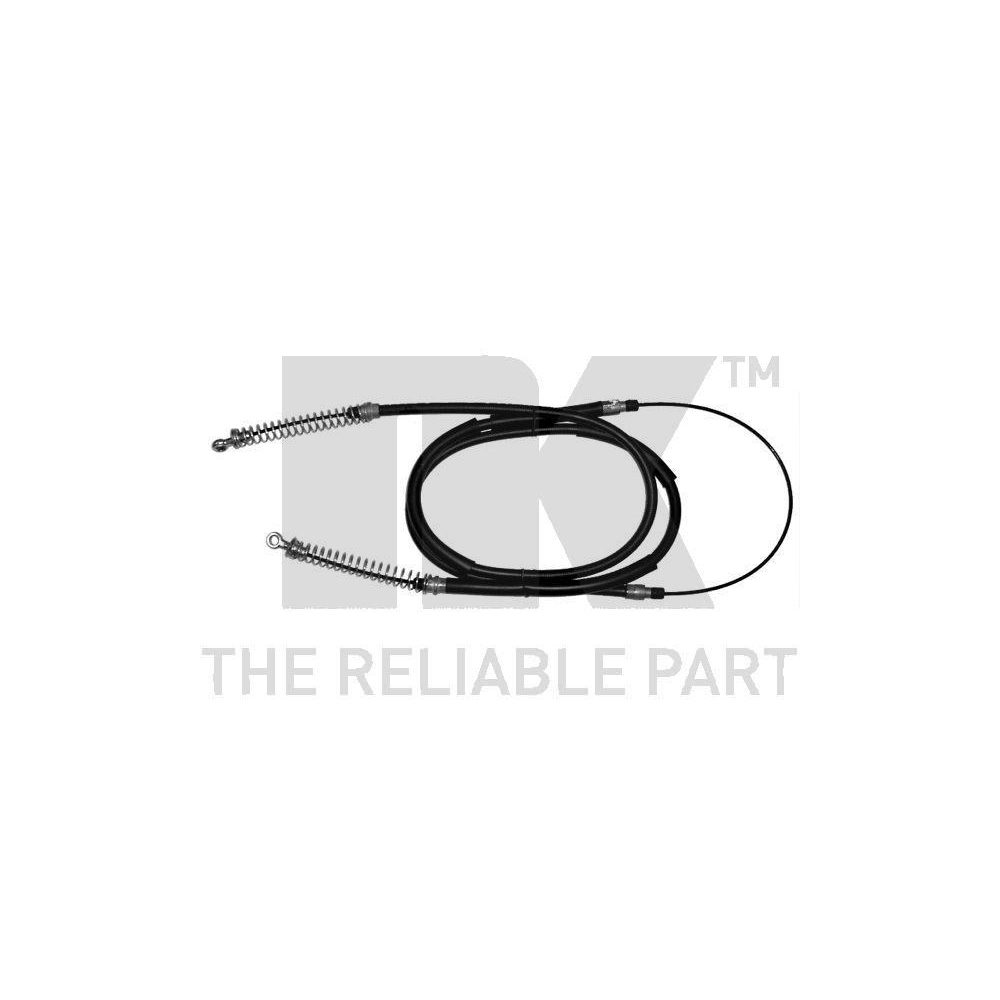 Seilzug, Feststellbremse NK 902349 f&uuml;r SEAT, hinten